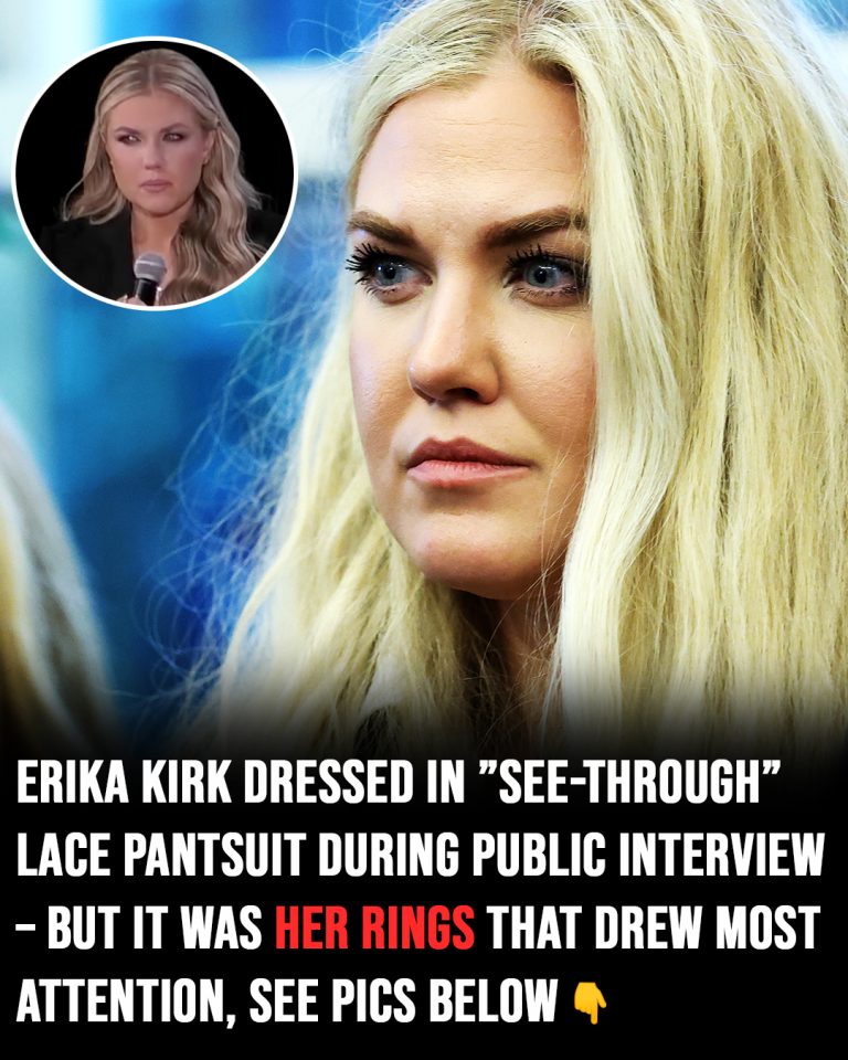 Why Erika Kirk’s rings stole the show during tearful interview with Megyn Kelly
