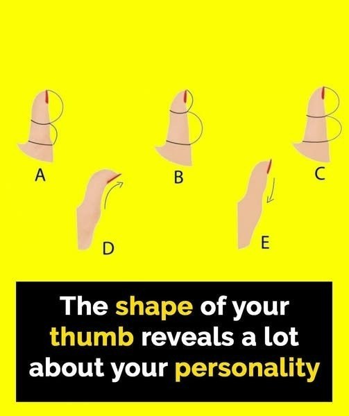 What Your Thumb Shape Says About Who You Are
