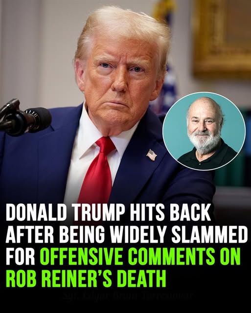 Donald Trump Responds to Criticism Over Comments About Rob Reiner