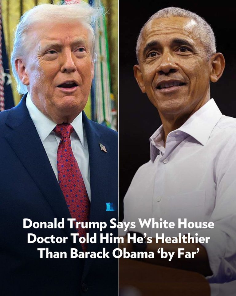 Donald Trump Says White House Doctor Told Him He’s Healthier Than Barack Obama ‘by Far’