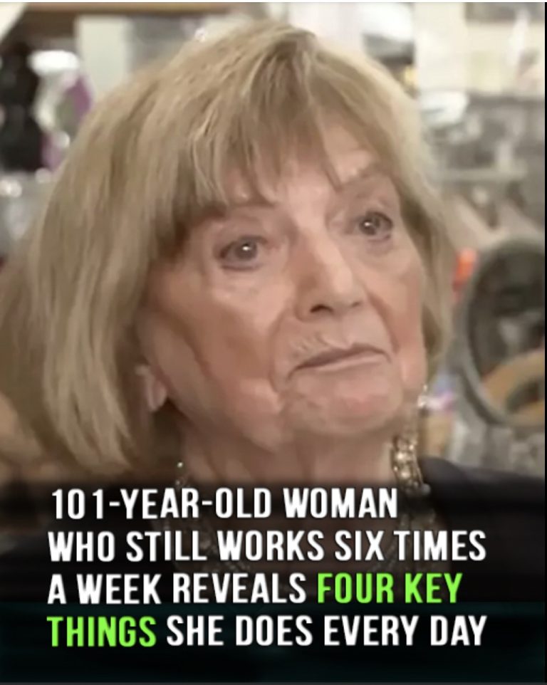 101-year-old woman reveals the four key things she does every day