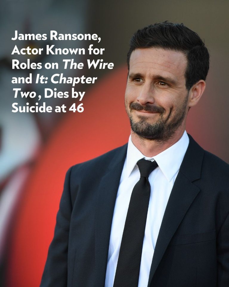 James Ransone, Actor Known for Roles in The Wire and It: Chapter Two, Dies by Suicide at 46