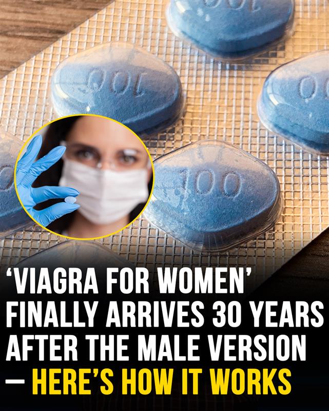 ‘Viagra for women’ finally arrives after 30-year wait – here’s how it works