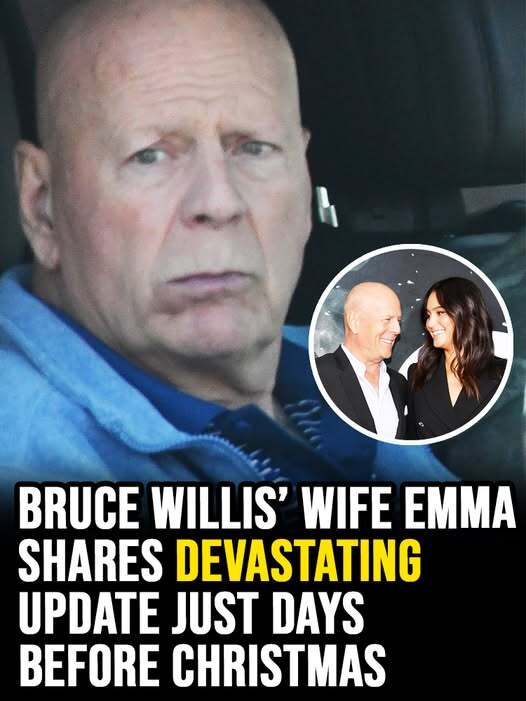 Bruce Willis’ wife Emma Heming shares heartbreaking update just days before Christmas