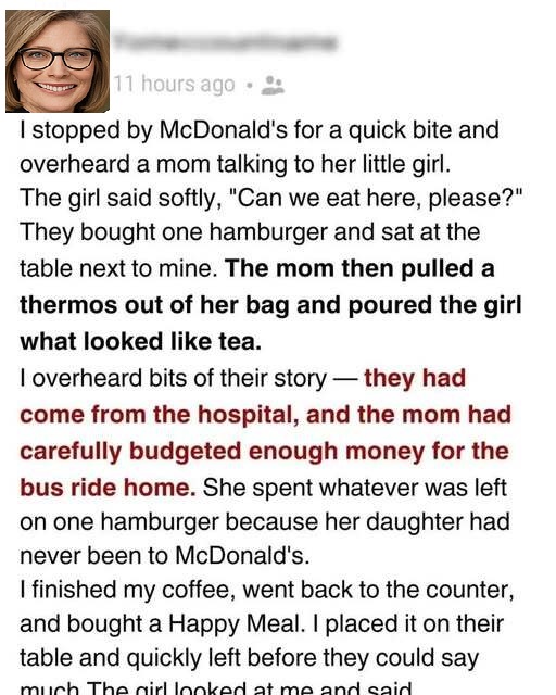 The Heartwarming Lesson About Loss Hidden in a Simple Happy Meal