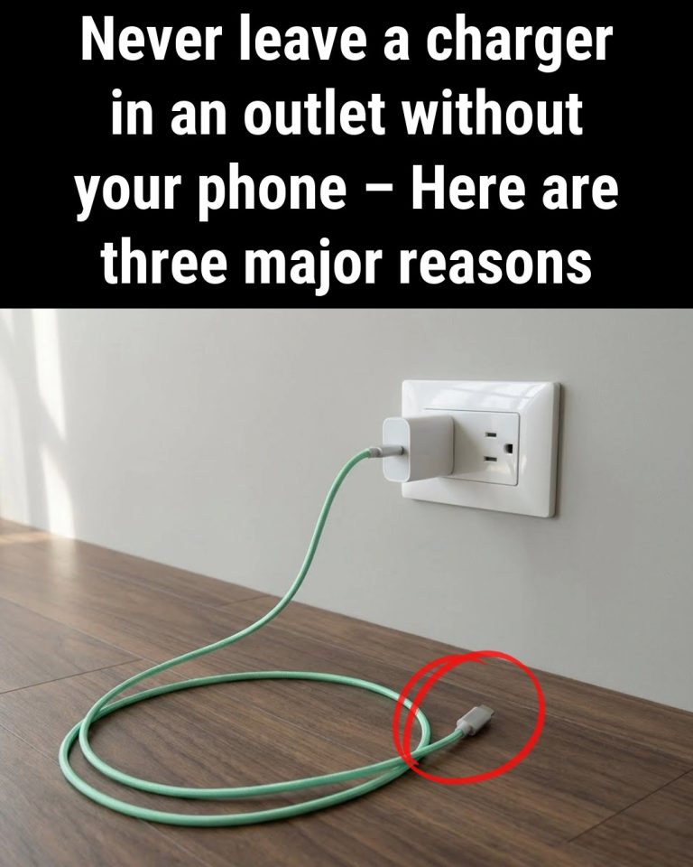 Why You Should Never Leave a Charger in an Outlet Without Your Phone