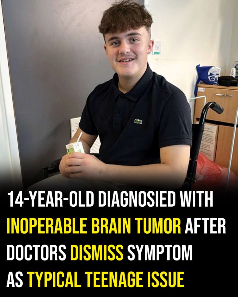 14-year-old diagnosed with brain tumor after symptoms dismissed