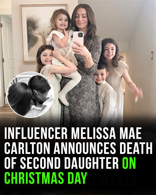 Influencer Melissa Mae Carlton shares tragic update after youngest daughter dies on Christmas, one year after sibling