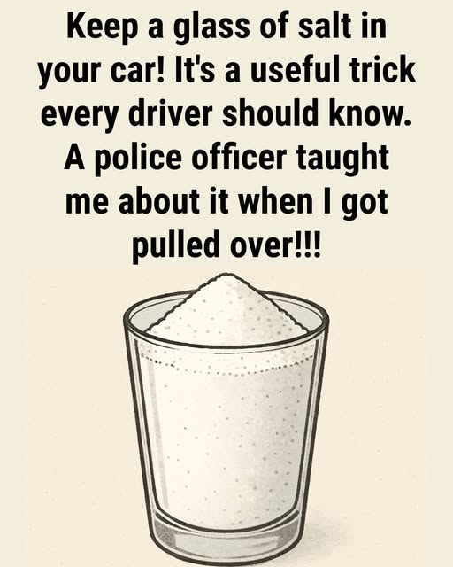 Place a Glass of Salt in Your Car: A Simple Hack Every Driver Should Try
