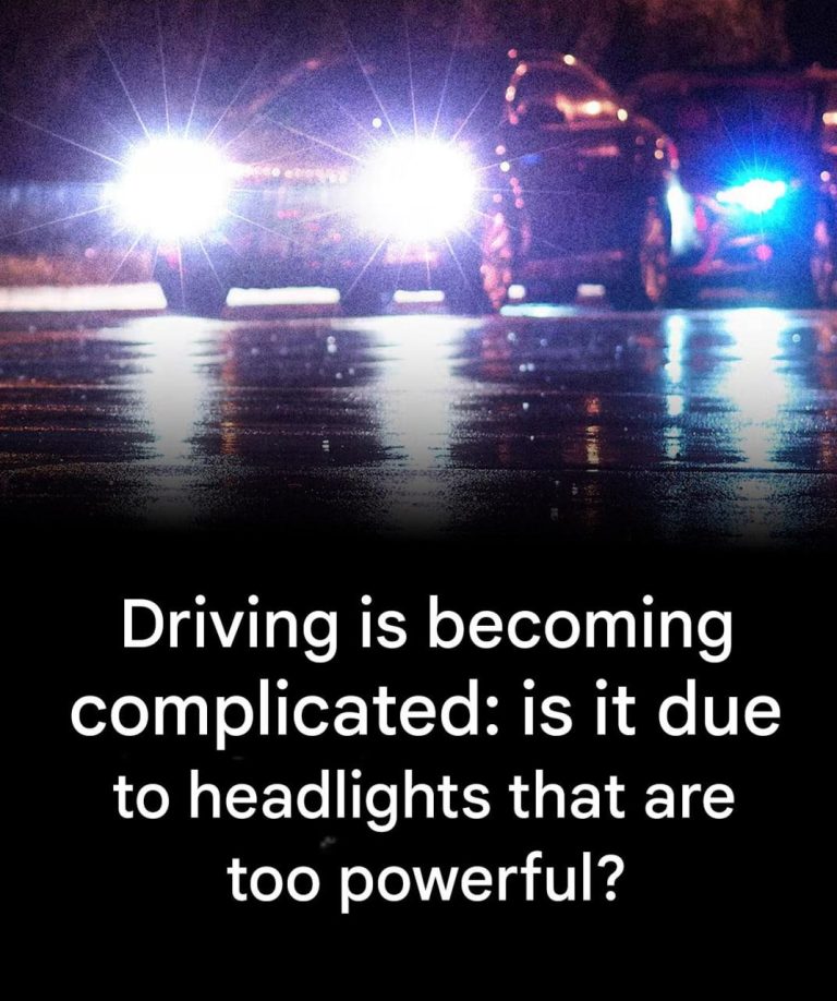 Headlights too bright? Why are more and more drivers struggling to see the road?