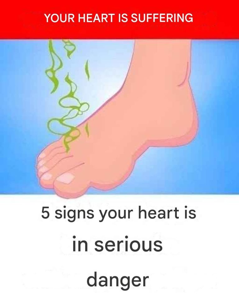 5 signs your heart is in serious danger (link in the first comment)