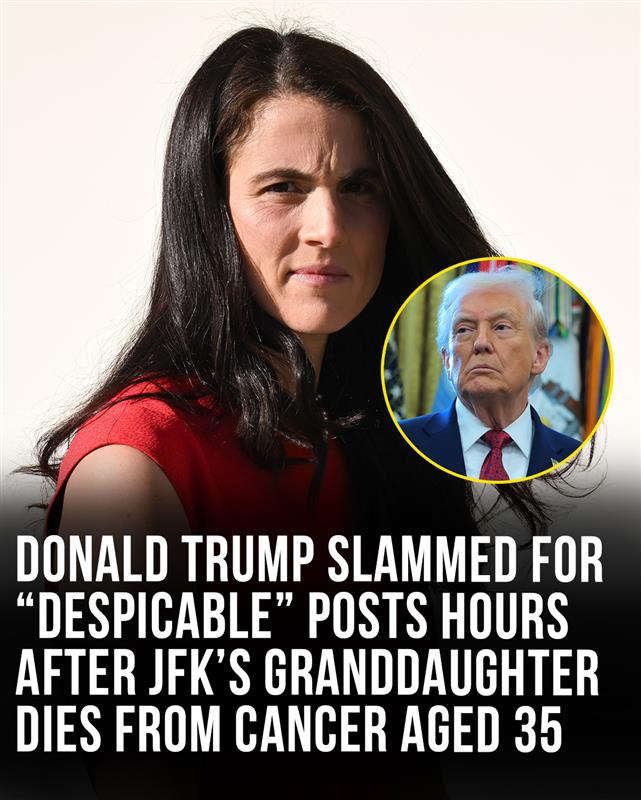 What Donald Trump said in ‘despicable’ posts after JFK’s granddaughter’s death