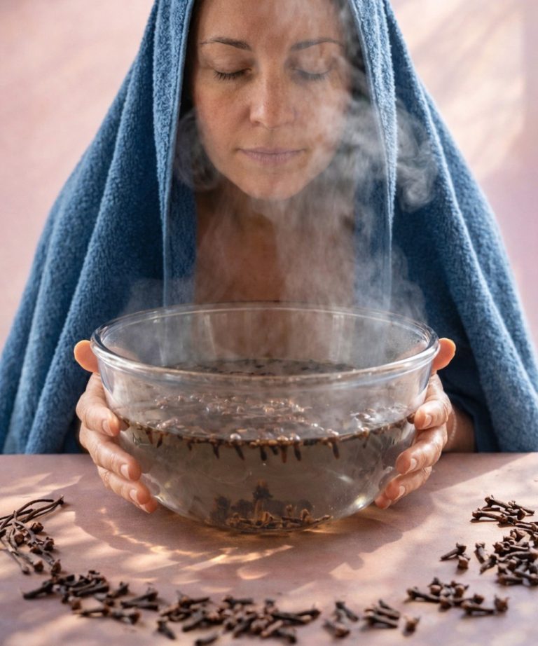 The Power of Clove Steam Inhalation: Fast Respiratory Relief from a Simple Kitchen Spice