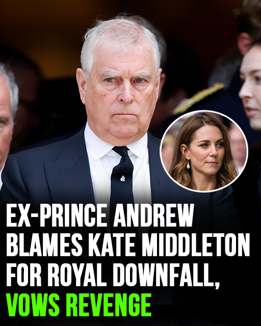 Prince Andrew blames Kate Middleton for royal exile, claims source