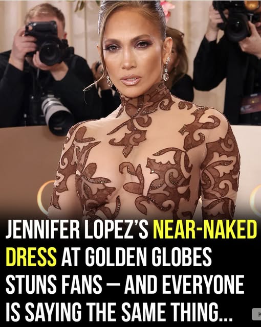 Jennifer Lopez’s Golden Globes Gown Sparks Buzz and Mixed Reactions