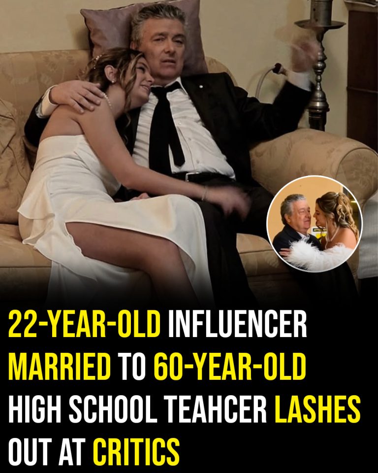 Influencer, 22, marries high school teacher, 60