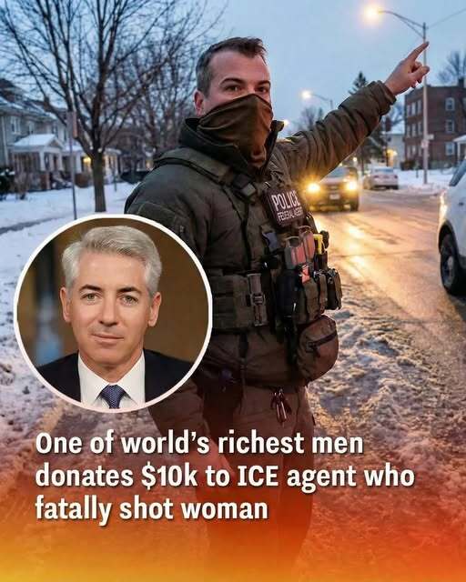 Billionaire Bill Ackman Makes $10,000 Contribution to Legal Fund for ICE Agent in Minneapolis Case