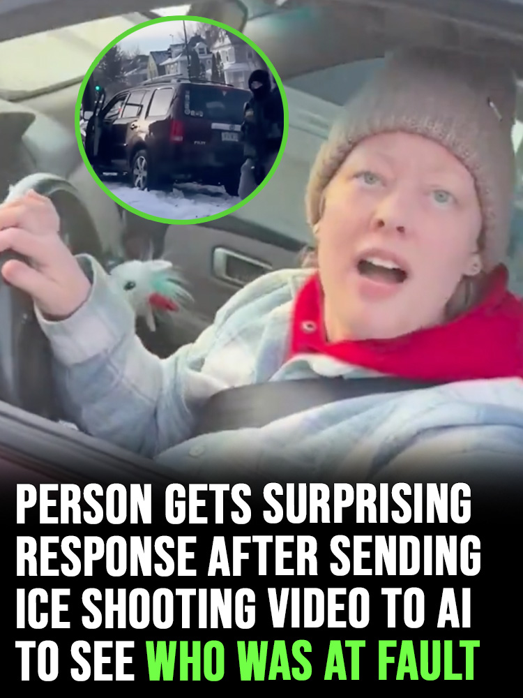 Person gets surprising response after sending ICE shooting video to AI to see who it thought was at fault