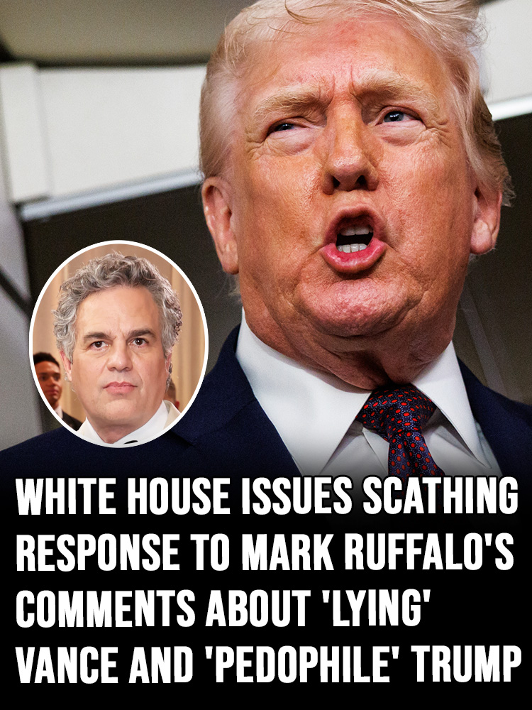 White House issues scathing response to Mark Ruffalo’s comments about Vance and Trump