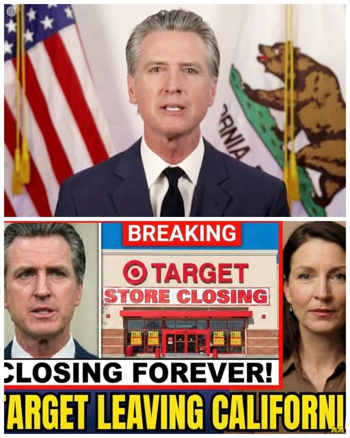 California Faces Economic Strain as Governor Confronts Target Store Closures