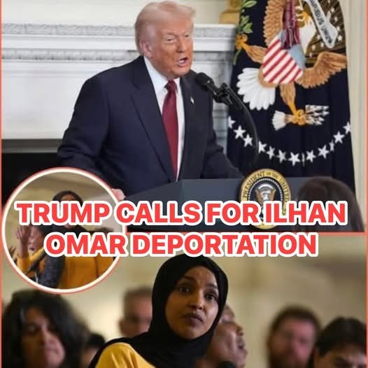 🚨 JUST HAPPENED 🚨 Trump drops a line about Ilhan Omar that sent Washington into meltdown 😳 What he said LIVE has everyone talking…