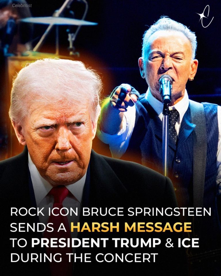 Bruce Springsteen Makes Comments about ICE during New Jersey Performance