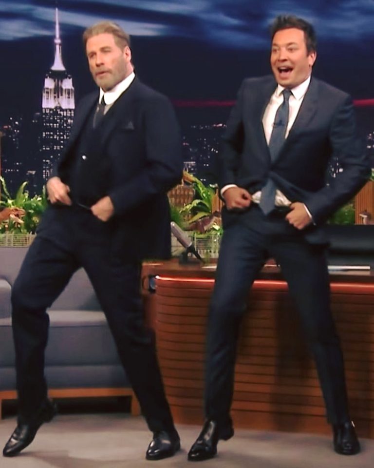 John Travolta performs iconic moves we all from ‘Grease’