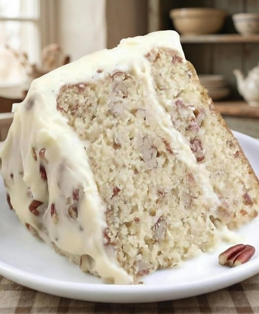 Easy Italian Cream Cake Made with Cake Mix