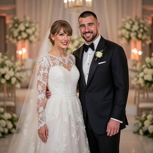 Travis Kelce and Taylor Swift Tie the Knot in Star-Studded Ceremony.