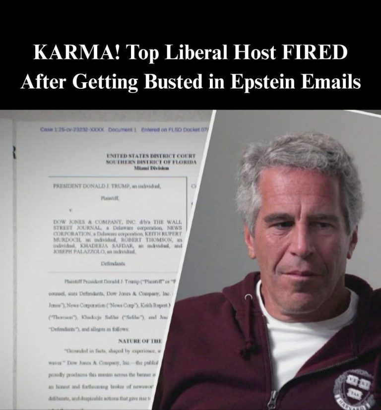 KARMA! Top Liberal Figure FIRED After Getting Busted in Epstein Emails!