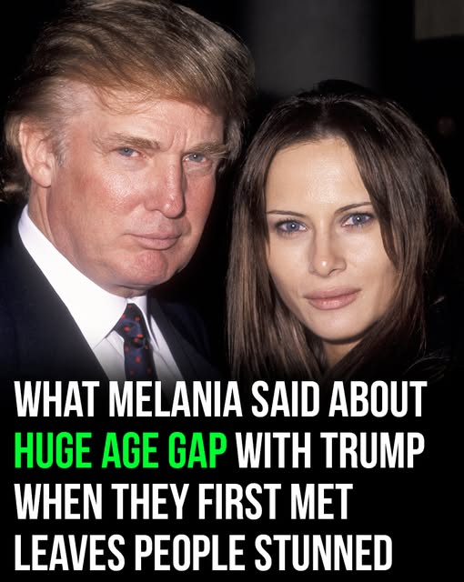 People stunned by Melania’s comments on age gap between her and Trump