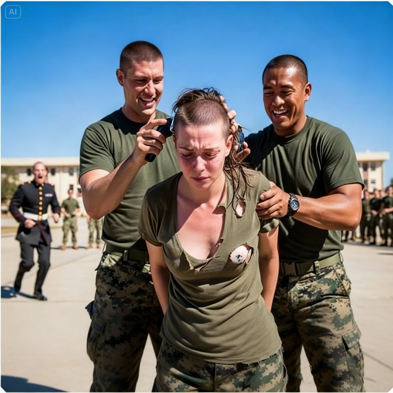 Shave It All Off, She is Just a Recruit, They Shaved Her Head for Jokes! Then a General Stormed In Shouting She Outranks Everyone