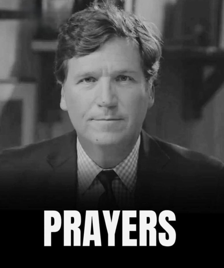Keeping Tucker Carlson in our thoughts during this difficult time
