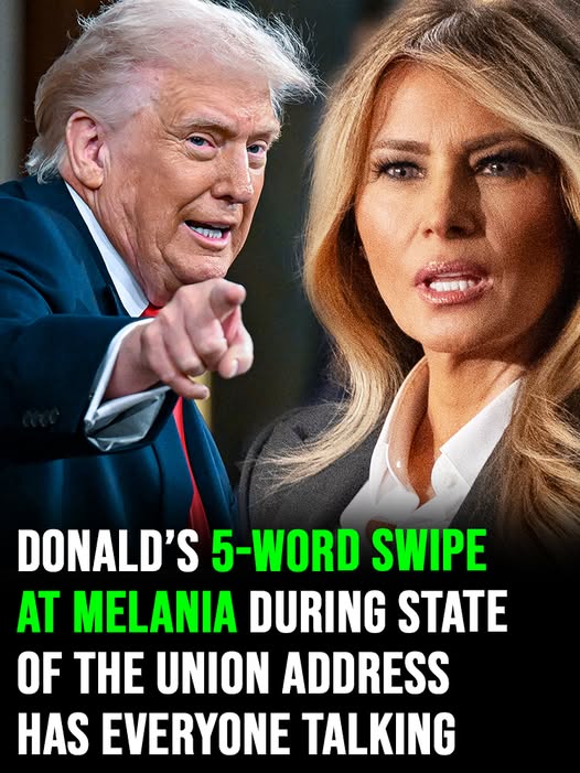 “Donald Trump’s Short Remark About Melania Sparks Conversation”