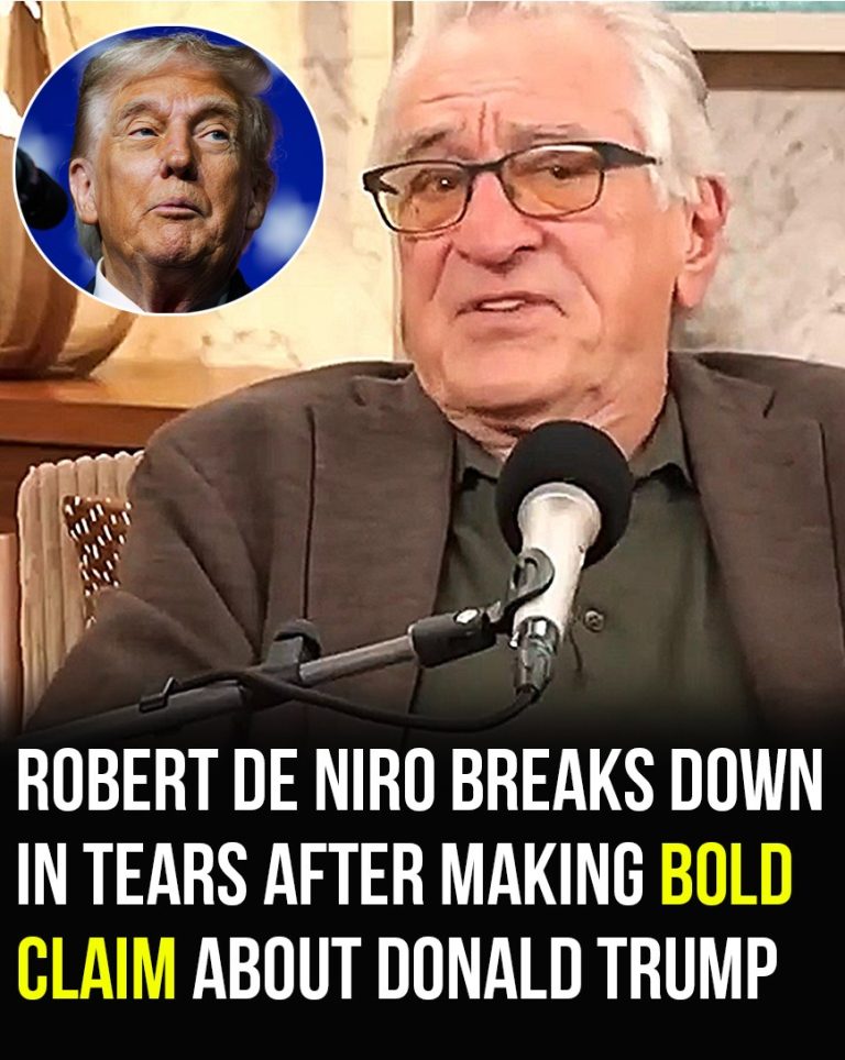 “Robert De Niro Becomes Emotional While Making Statement About Donald Trump”