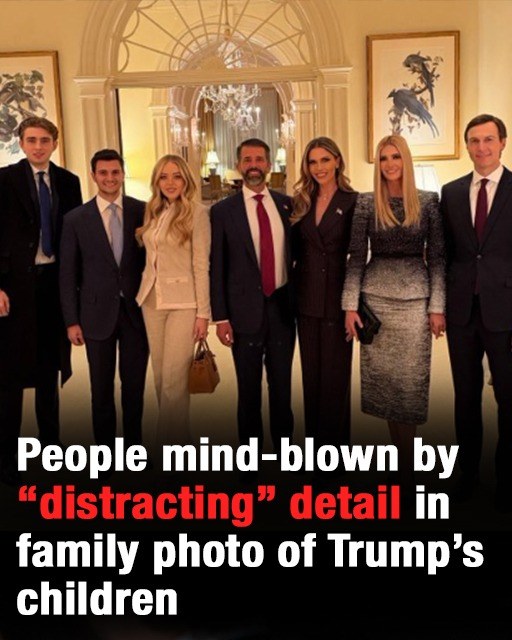 Viewers Stunned by Unexpected Detail in Family Photo of Trump’s Children