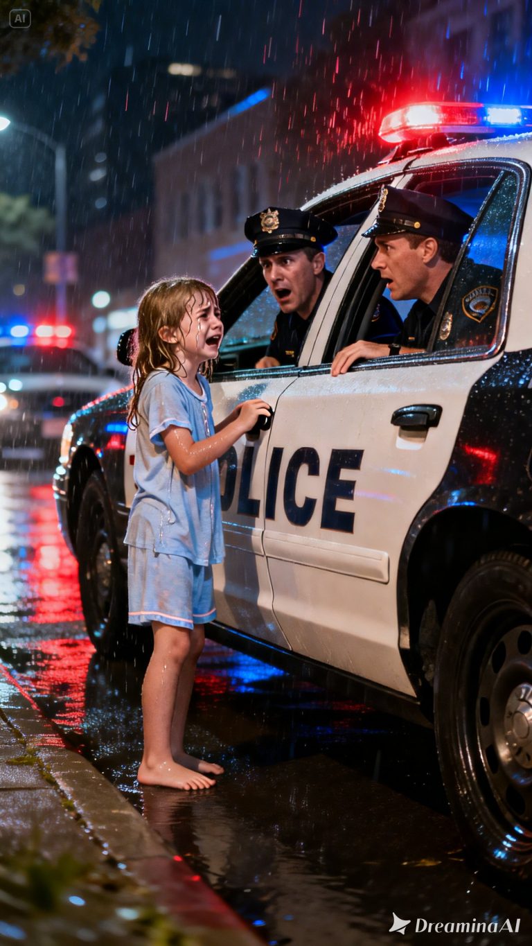 The young girl sprinted toward a police cruiser, sobbing, “Please come home with me! My mom, she…” — the officers rushed after her to her house and uncovered a t3rrifying truth…
