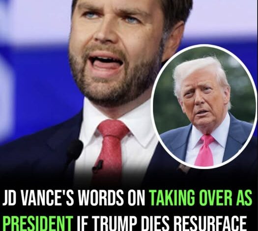 JD Vances words on taking over as President if Trump dies resurface!