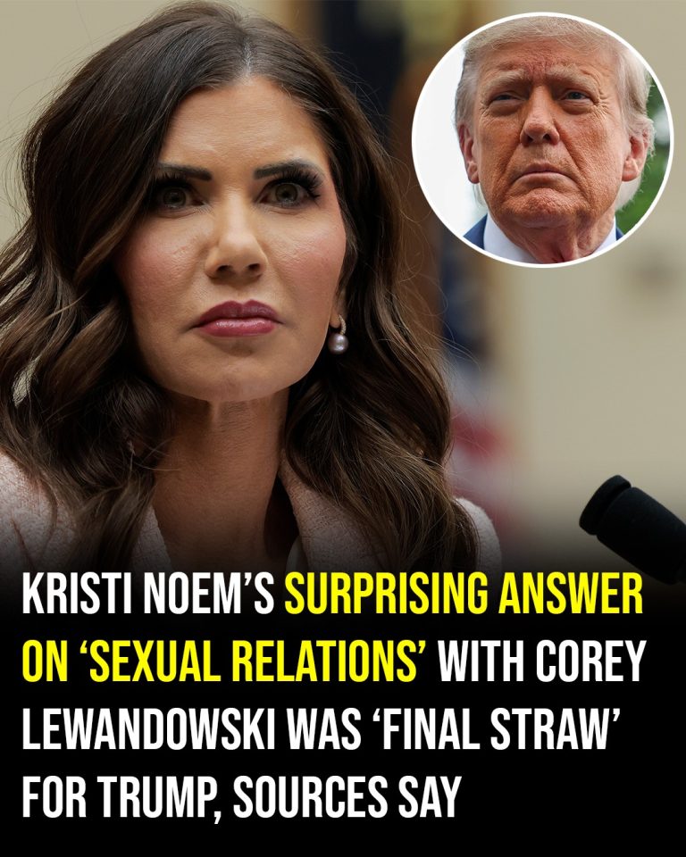 Kristi Noem’s surprising answer on ‘sexual relations’ with Corey Lewandowski was ‘final straw’ for Trump: report