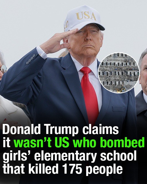 “Donald Trump Denies US Responsibility for Elementary School Bombing That Killed 175”