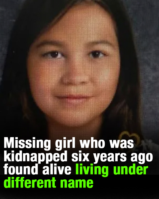 Missing girl who was kidnapped six years ago found alive living under different name