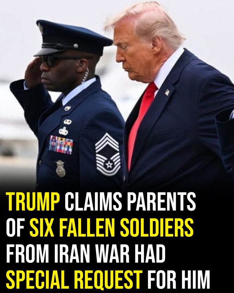 Donald Trump Says Families of Six Soldiers Killed in Iran Conflict Shared a Request With Him