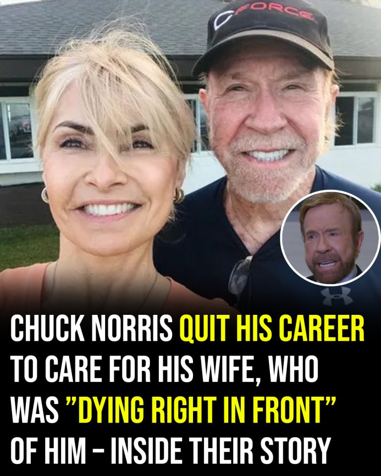 Chuck Norris gave up his entire career to care for his sick wife, who was ”dying right in front of him”