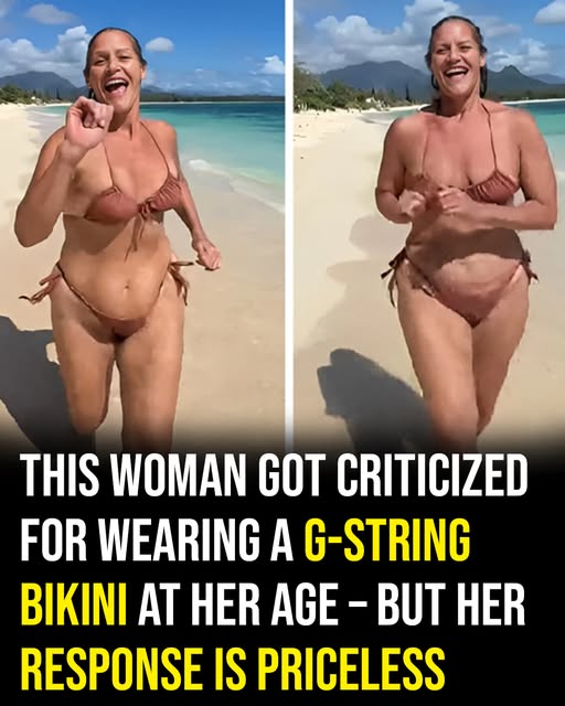 Elle Anthony Defies Age-Shaming With Bold G-String Bikini Statement
