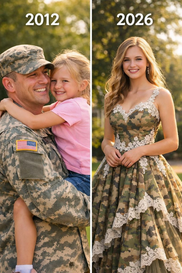 I Made My Prom Dress From My Dad’s Army Uniform — Then Something Unexpected Happened