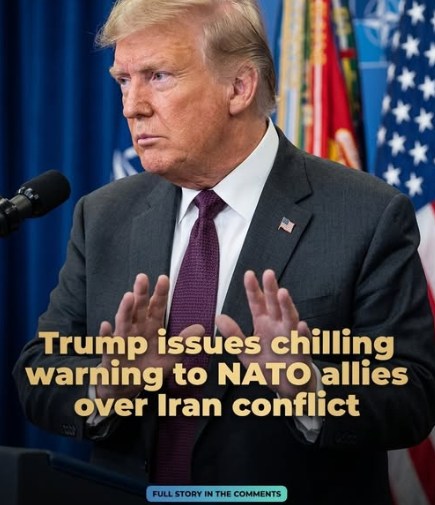 Donald Trump Issues a Chilling Warning to NATO Allies Over the Iran Conflict, Saying They Face a “Very Bad Future” If They Don’t Help Secure the Strait of Hormuz and Support U.S. Efforts to Reopen It, Pressuring Europe and Other Nations to Join the Fight as Tensions With Tehran Continue to Escalate