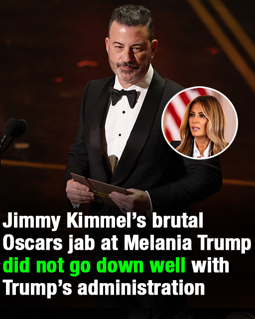 Jimmy Kimmel’s brutal Oscars jab at Melania Trump did not go down well with Trump’s administration