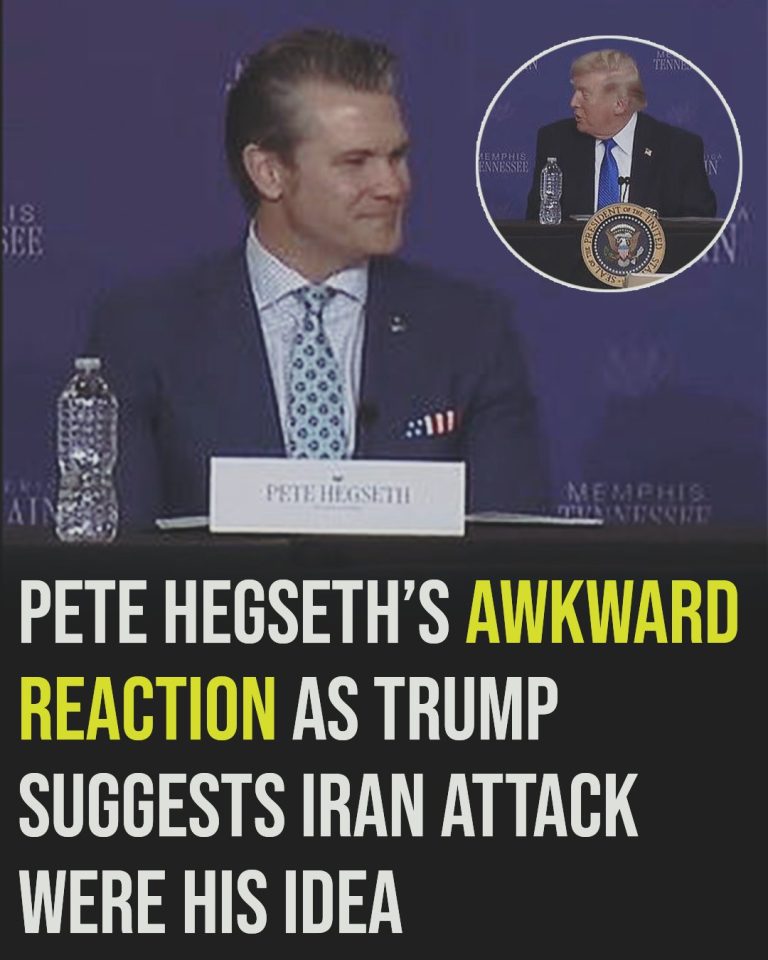 Pete Hegseth Caught Off Guard After Trump Credits Him for Iran War Push