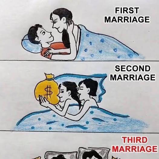 Major Differences Between First, Second, and Third Marriages?!