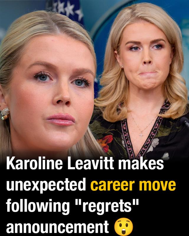 Karoline Leavitt makes unexpected career move following “regrets” announcement